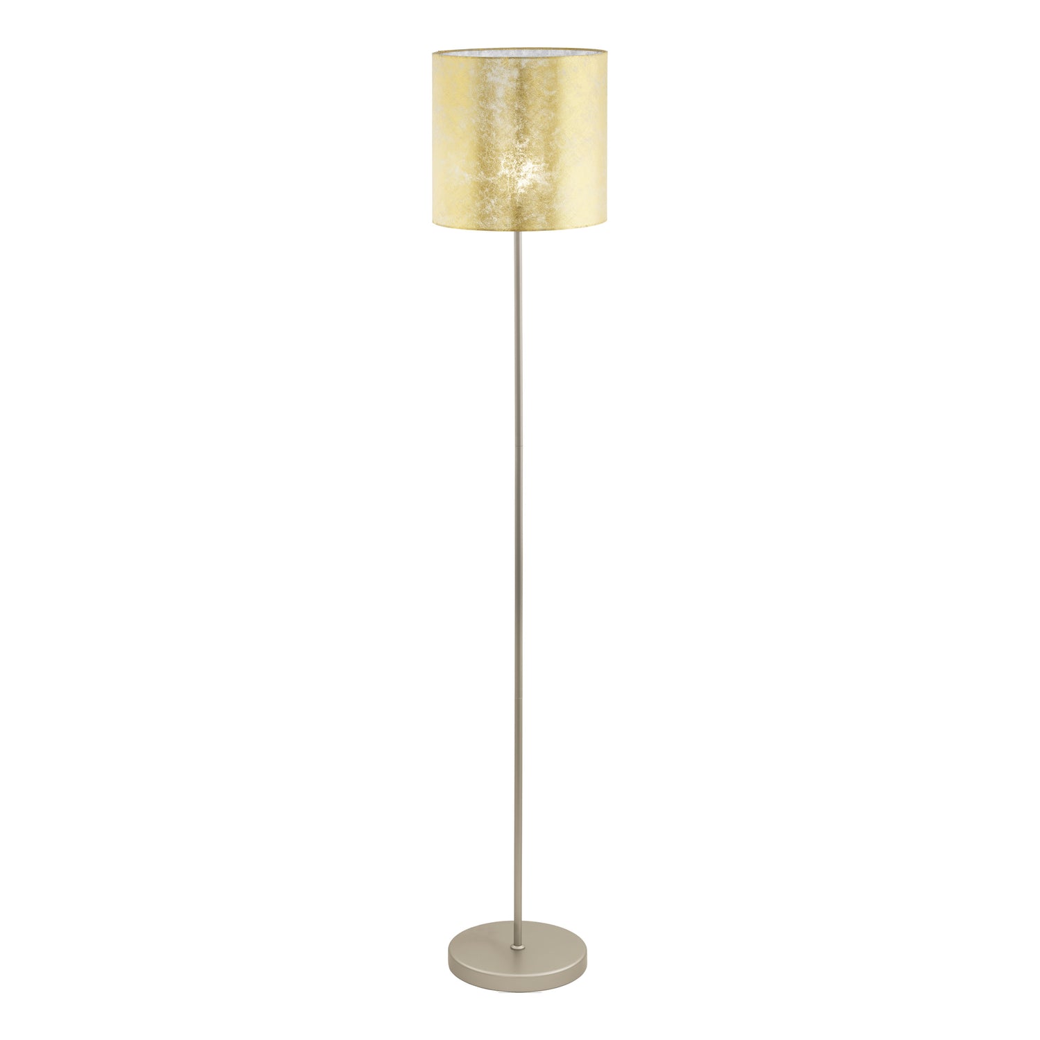 EGLO Viserbella Vloerlamp - E27 - 158,5 cm - Champagne|Goud