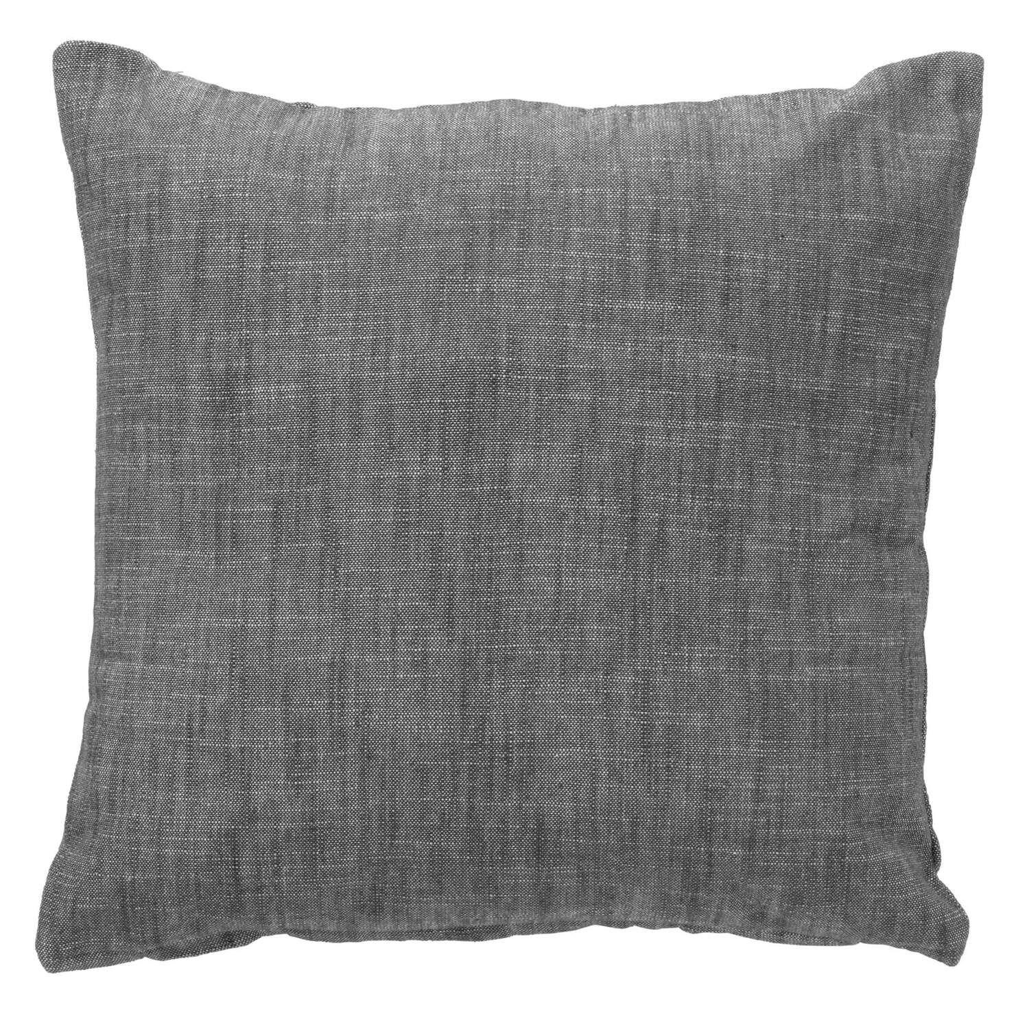 Dutch Decor sierkussen NATURA - 45x45 cm Charcoal Gray