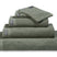 Handdoek Home Uni Olive | Groen | Katoen
