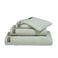 Handdoek Home Mouliné Smoke Green | Groen | Katoen