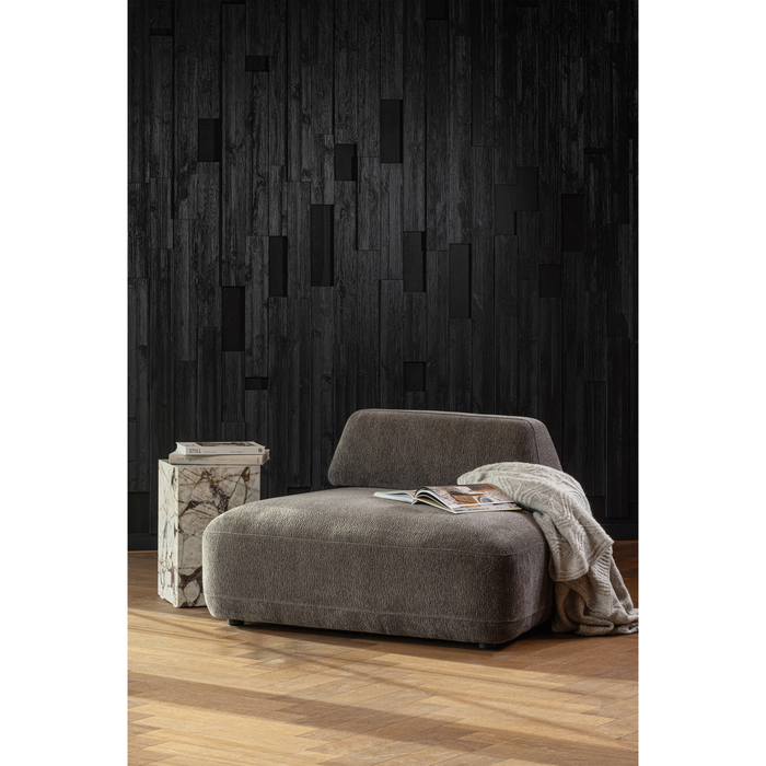 WOOOD Sterck Fauteuil - Polyester  - Charcoal - 118x102x41