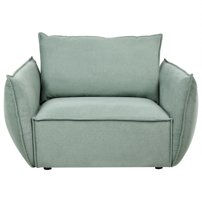 Beliani - KUNES - Fauteuil - Lichtgroen - Polyester