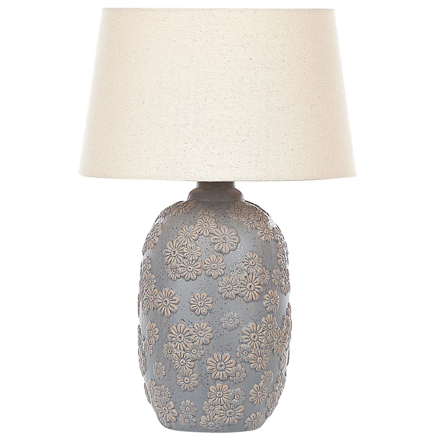 Beliani - FERREY - Tafellamp - Lichtbeige - Keramiek
