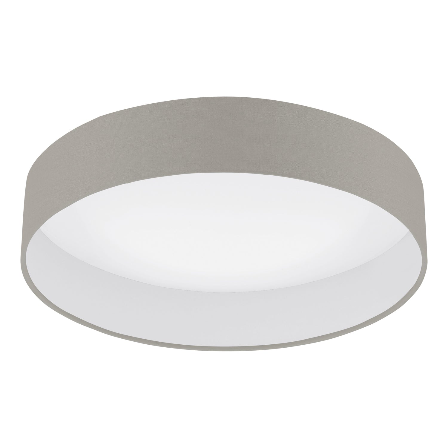 EGLO Palomaro 1 Plafondlamp - LED - Ø 40,5 cm - Wit|Taupe