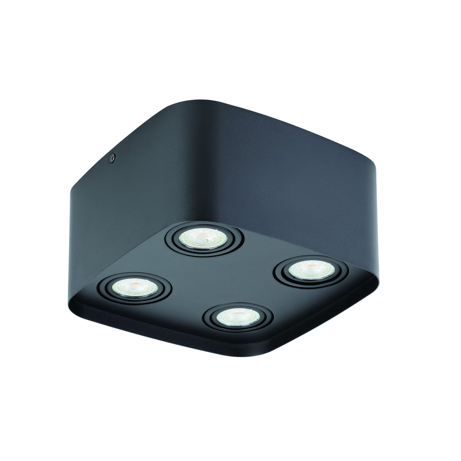 EGLO Arenzano Plafondlamp - 4 lichts - GU10 - Zwart