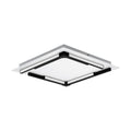 EGLO Zampote Plafondlamp - LED - 38 cm - Wit|Zwart