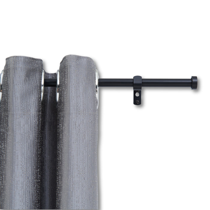 ACAZA Gordijnroede Zwart