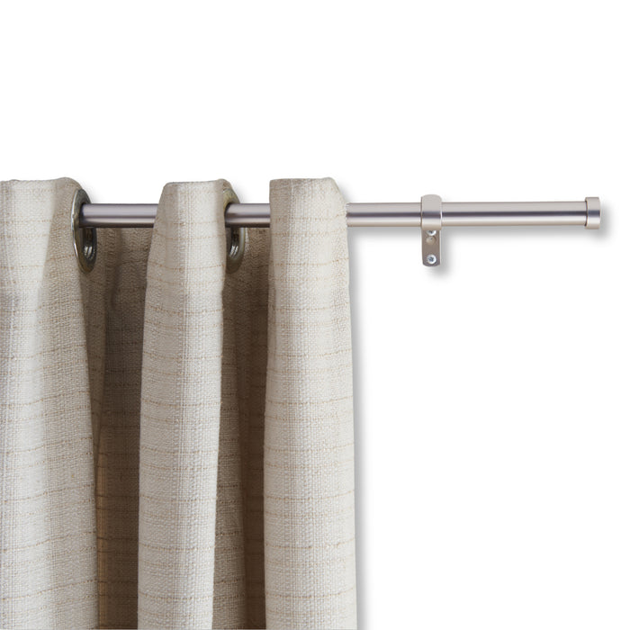 ACAZA Gordijnroede Zilvergrijs