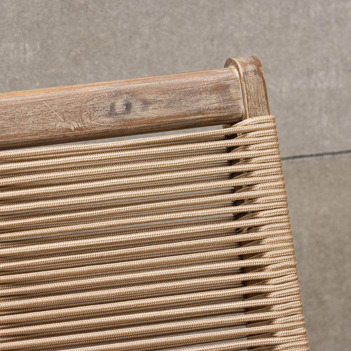 Fjôrd - Loungestoel Bruin Hout - Peter