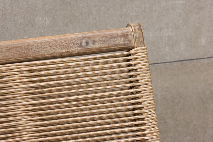 Fjôrd - Loungestoel Bruin Hout - Peter