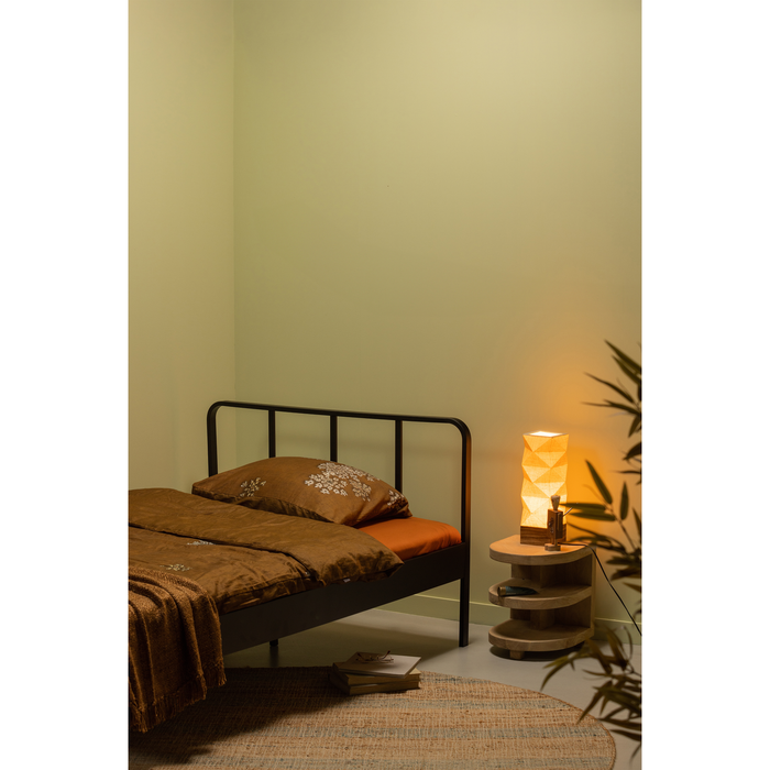 WOOOD Darran Bijzettafel - Mangohout - Naturel - 42x36x36