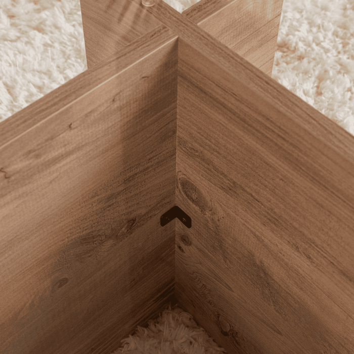 Calicosy - Salontafel met glazen blad L105 cm - NOAH