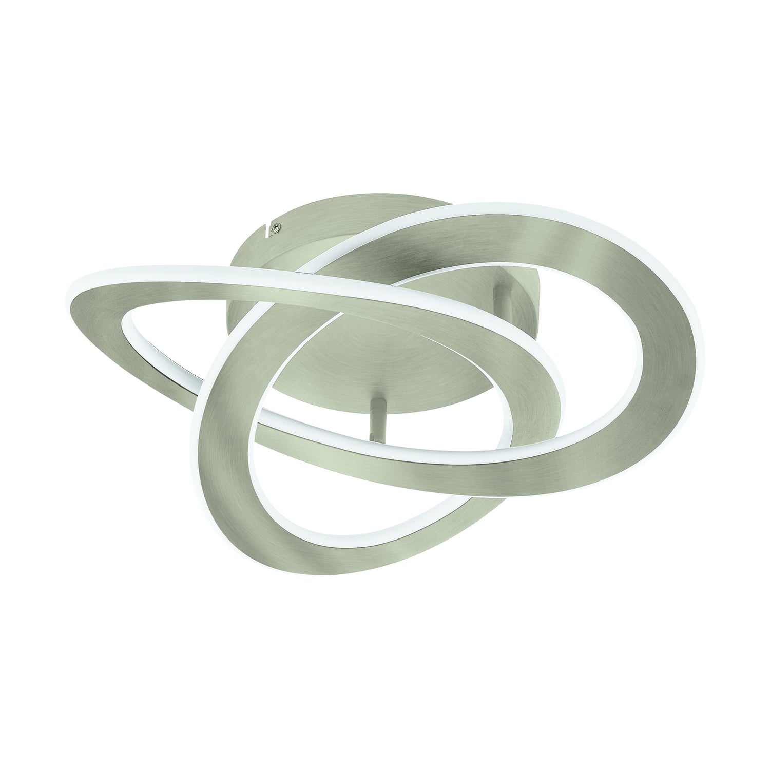 EGLO Rolimare Plafondlamp - LED - 42 cm - Grijs|Wit