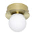EGLO Mosiano plafondlamp - LED - Ø 11 cm  - Goud|Wit