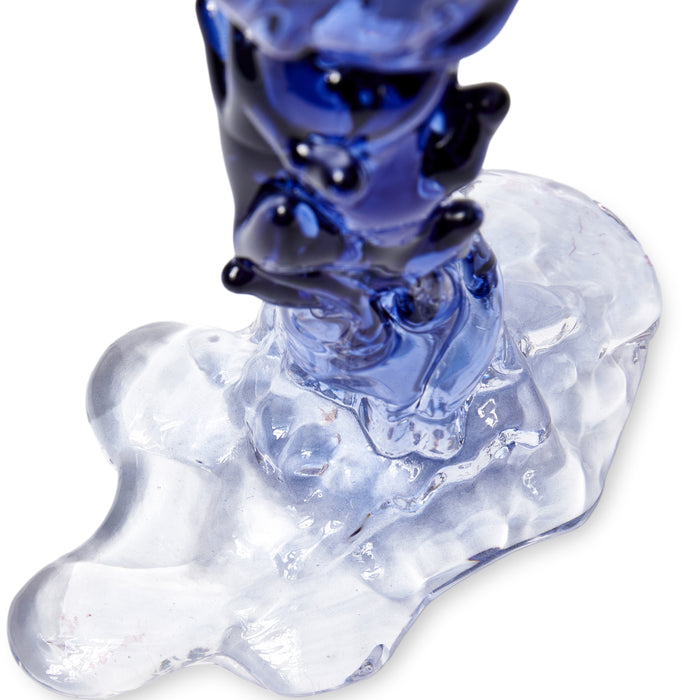 POLSPOTTEN Drip Kandelaar S - Donkerblauw