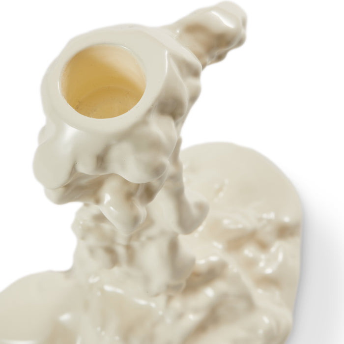 POLSPOTTEN Drip Kandelaar S - Wit