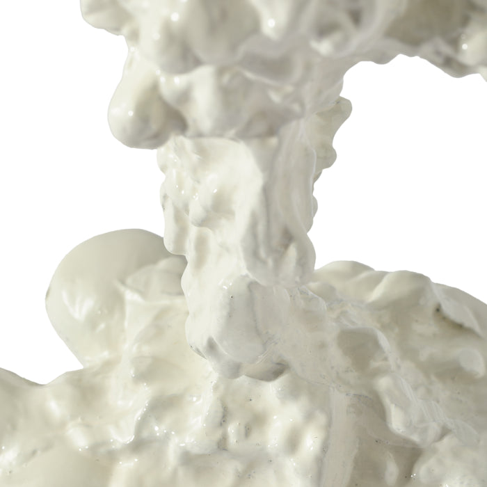 POLSPOTTEN Drip Kandelaar S - Wit