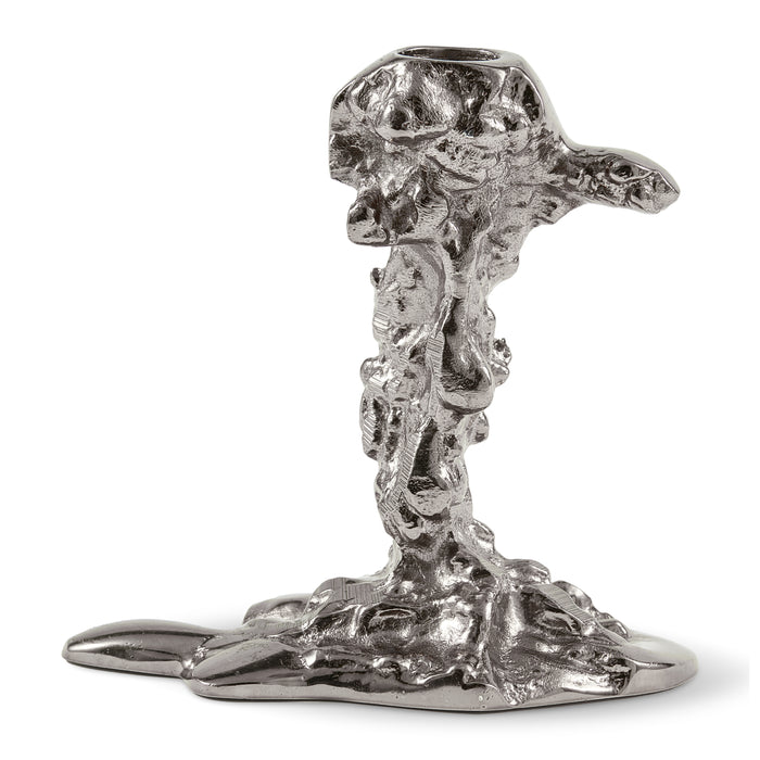 POLSPOTTEN Drip Kandelaar S - Donkergrijs