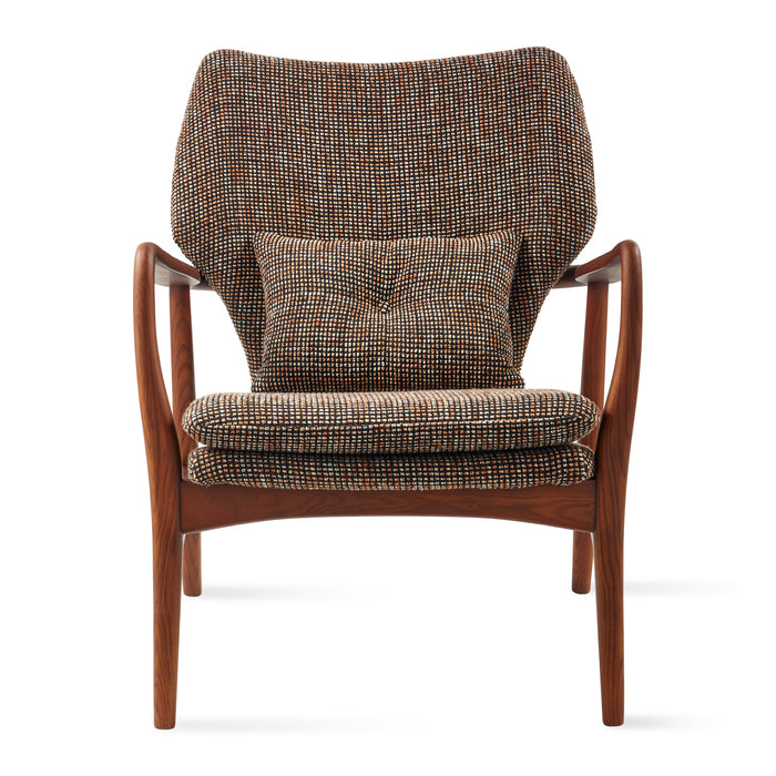 POLSPOTTEN Peggy Loungestoel - Donkerbruin