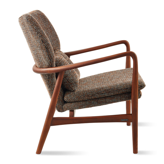 POLSPOTTEN Peggy Loungestoel - Donkerbruin