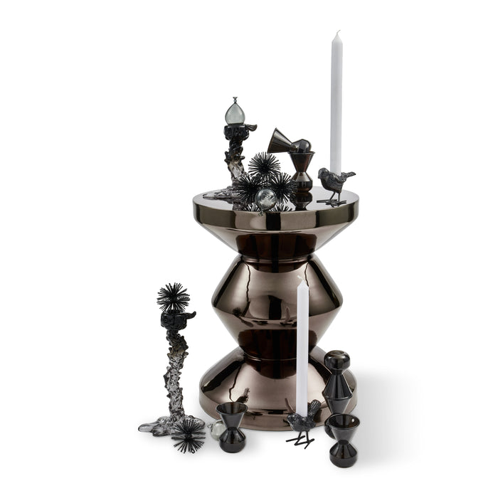 POLSPOTTEN Drip Kandelaar L - Zwart