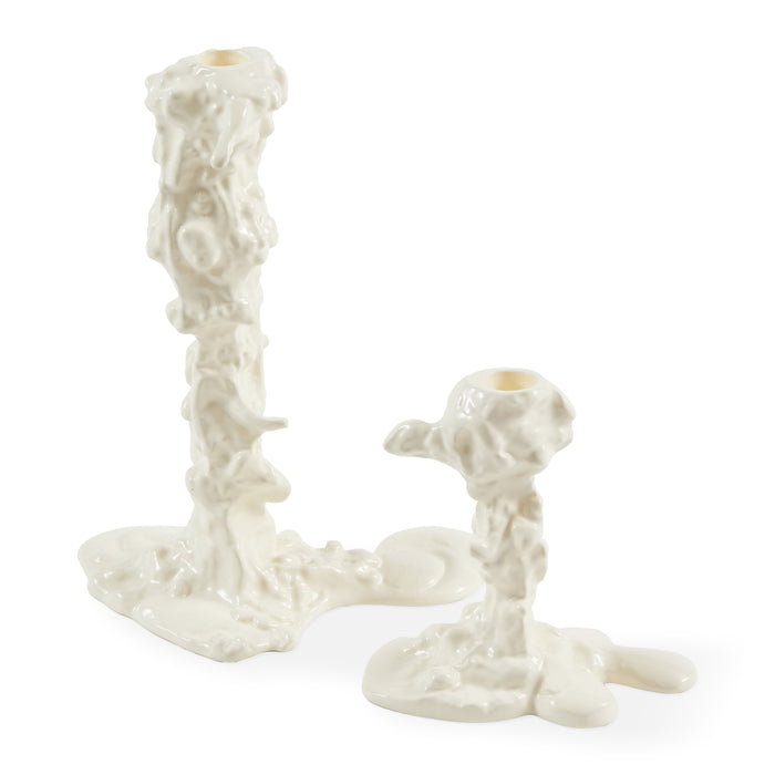 POLSPOTTEN Drip Kandelaar S - Wit