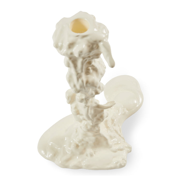 POLSPOTTEN Drip Kandelaar L - Wit