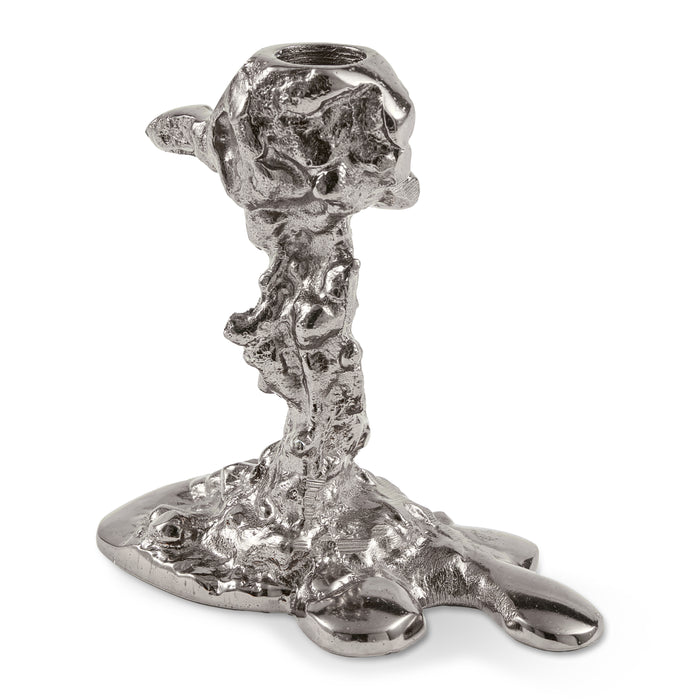 POLSPOTTEN Drip Kandelaar S - Donkergrijs