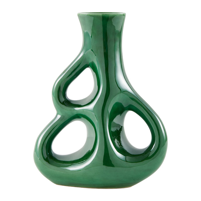 POLSPOTTEN Three Ears Vaas - Donkergroen