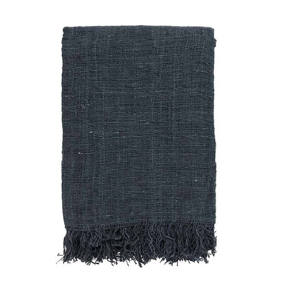 Originalhome Plaid 100% afval katoen Jeans Blauw (+|-200 x 125 cm)