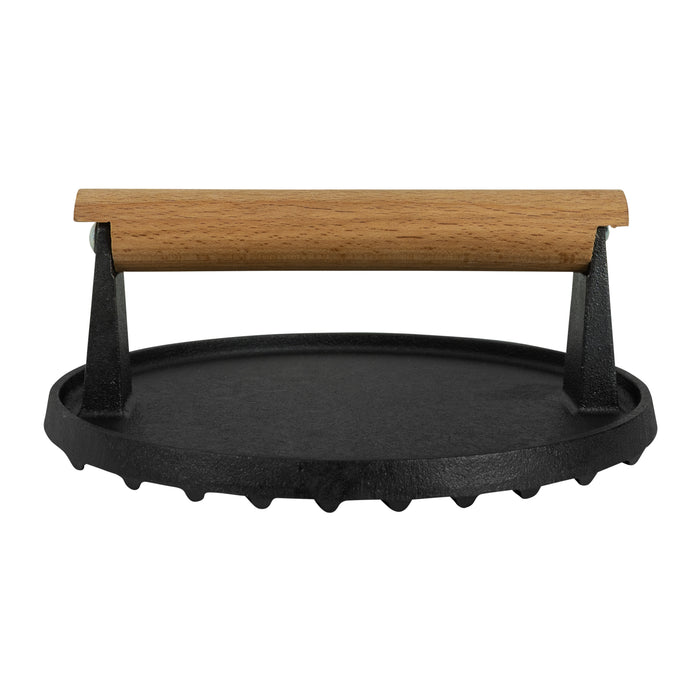 Krumble Gietijzere grillpers  - Zwart