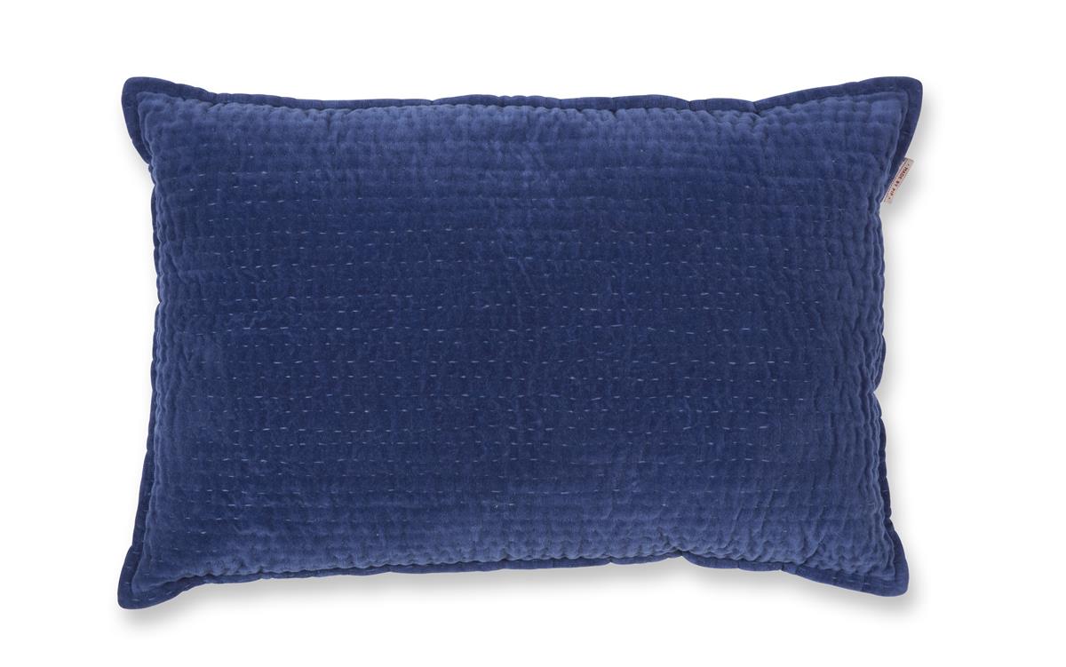 Pip Studio Velvet Sky Sierkussen 40 x 60 cm - Dark Blue