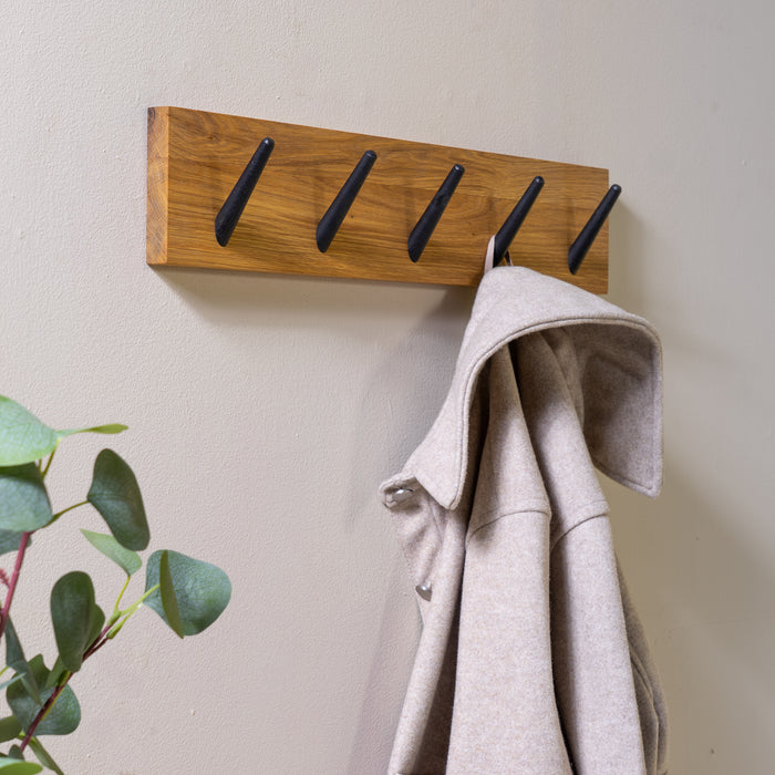 Spinder Design kapstok Nub 5 - Eiken - 5 haken