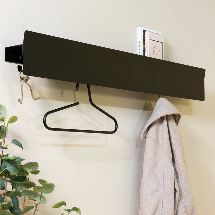 Spinder Design kapstok Vigilo 120 - Zwart - 12 haken