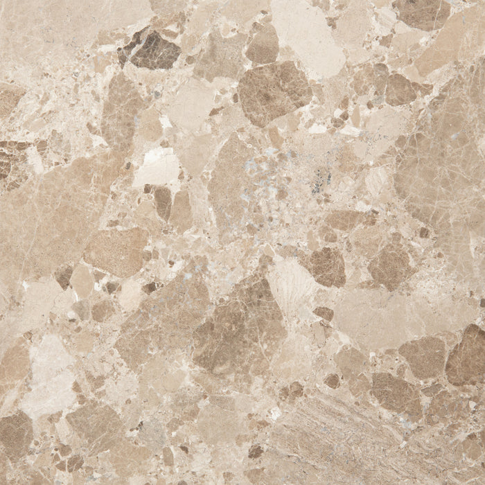 by fonQ Stone Salontafel - Rond - Bruin