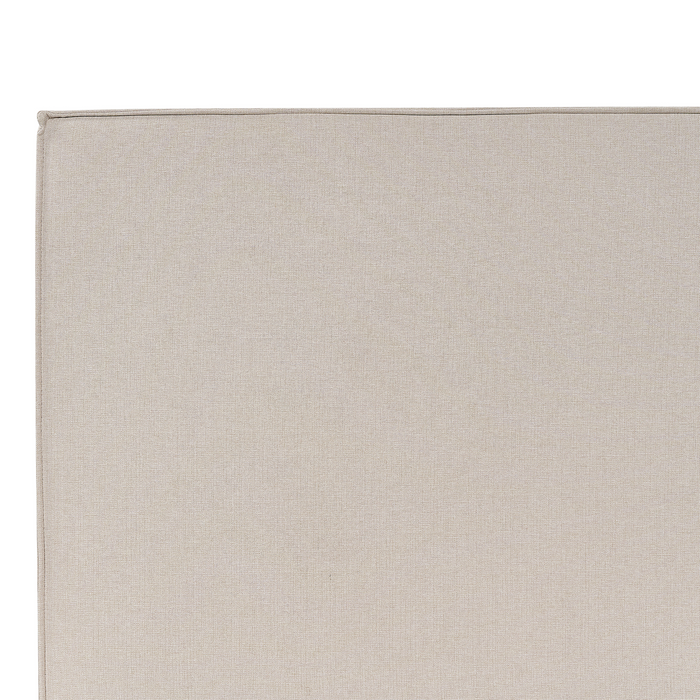 Beliani - MOISSAC - Bed - Beige - 160 x 200 cm - Polyester