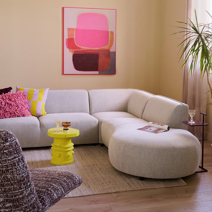 by fonQ Soft U-bank Rechts - Naturel Melange