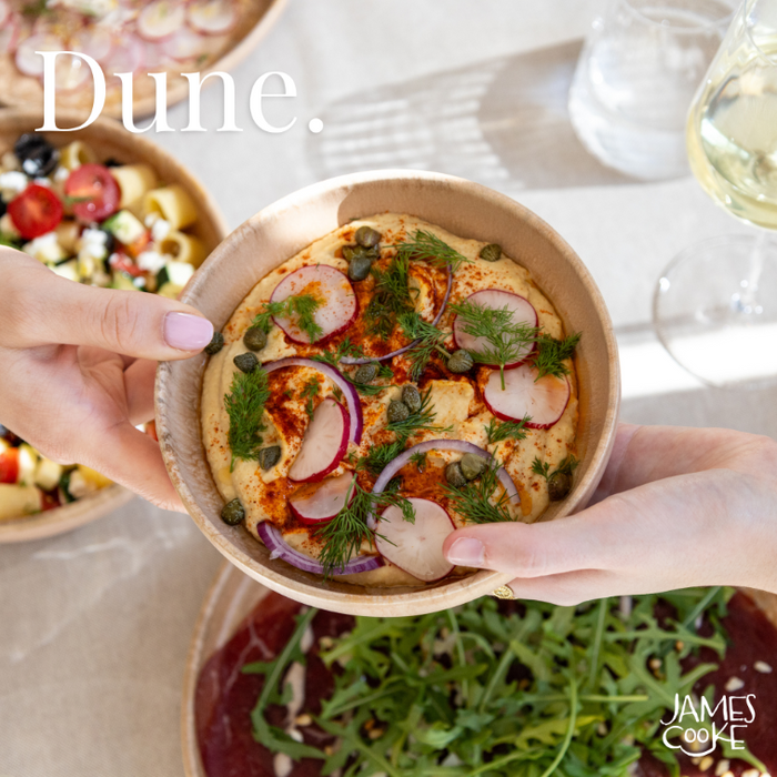 James Cooke - Dune - Serviesset - 6 persoons - 24 delig - Lichtbruin