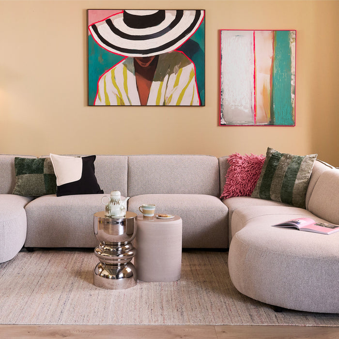 by fonQ Groove Sierkussen Set van 2 - Groen