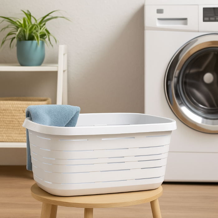 M-Home - Signature - Wasmand - 48 L - 64 x 43 x 26 cm - Wit