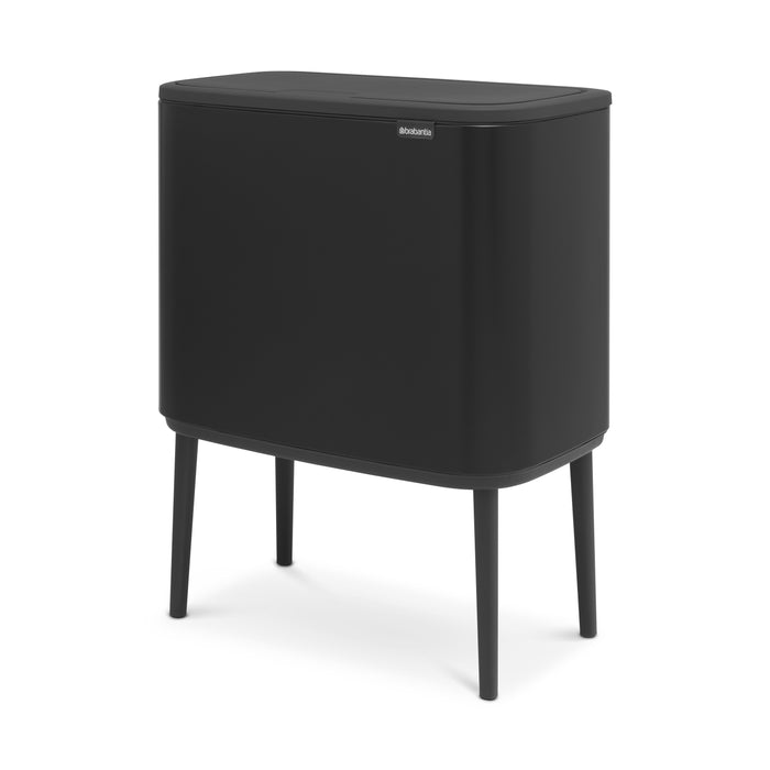 Brabantia Bo Touch Bin Afvalemmer 11 + 23 L  - Zwart