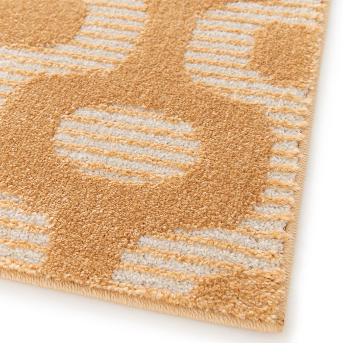 by fonQ Flare Vloerkleed 160 x 230 cm - Honinggeel