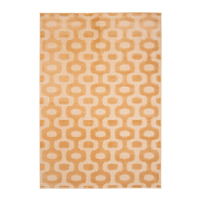 by fonQ Flare Vloerkleed 160 x 230 cm - Honinggeel