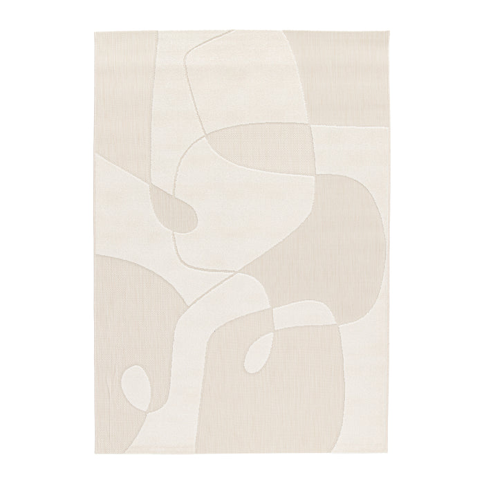 by fonQ Scribs Vloerkleed 160 x 230 cm - Crème