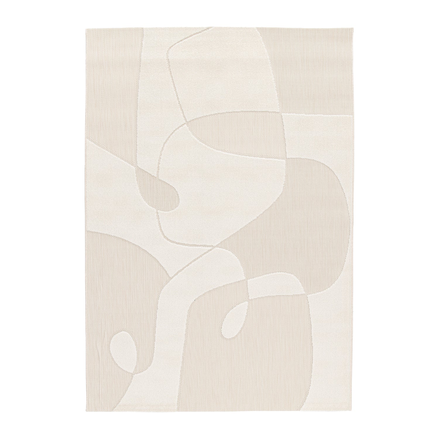 by fonQ Scribs Vloerkleed 200 x 290 cm - Crème