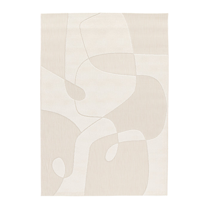 by fonQ Scribs Vloerkleed 200 x 290 cm - Crème