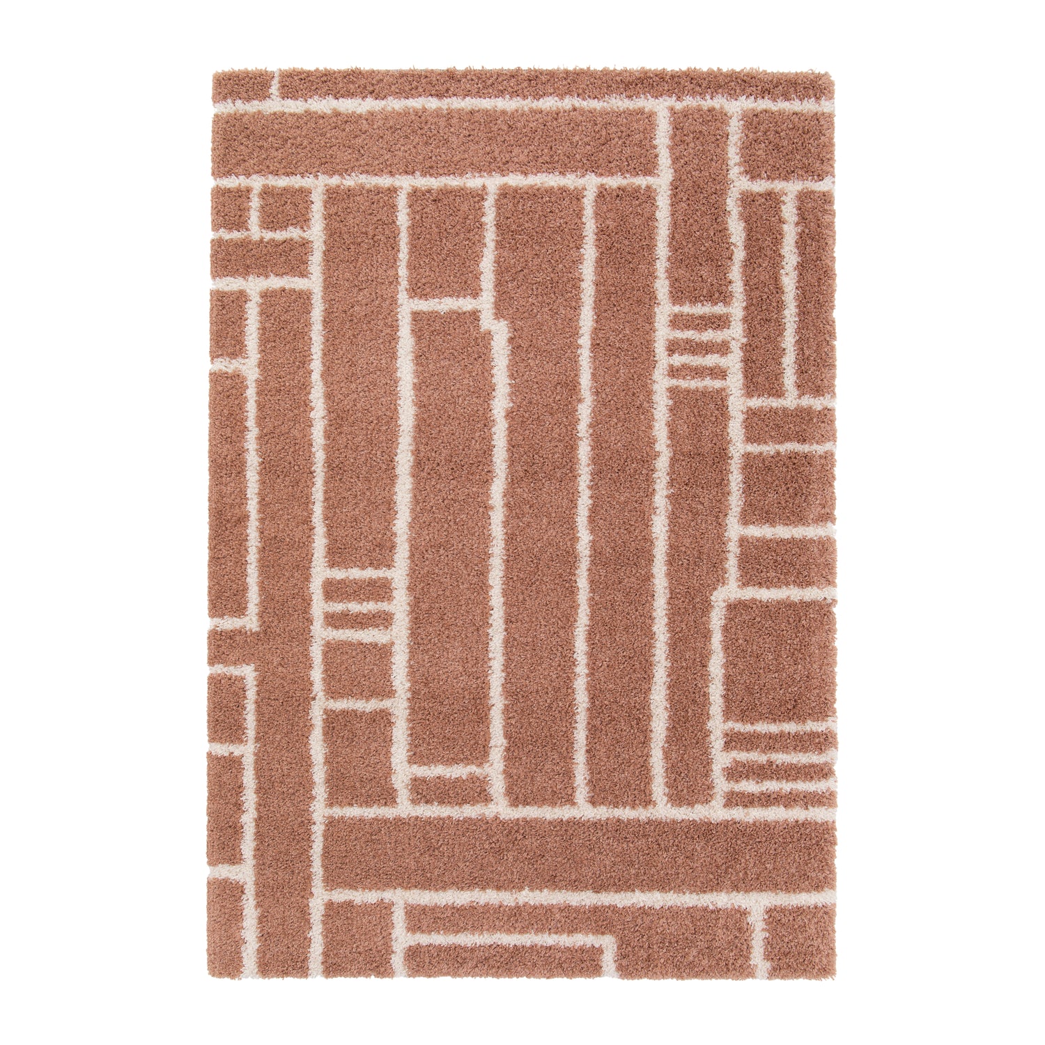 by fonQ Zone Vloerkleed 160 x 230 cm - Terra