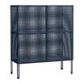 HAY Perforated Dressoir M - Steel Blue