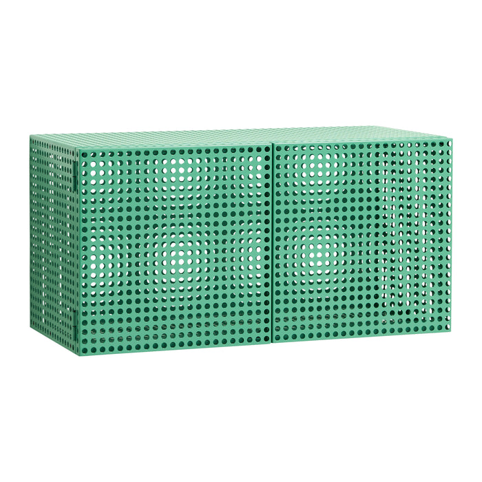 HAY Perforated Wandkast - Soft Jade