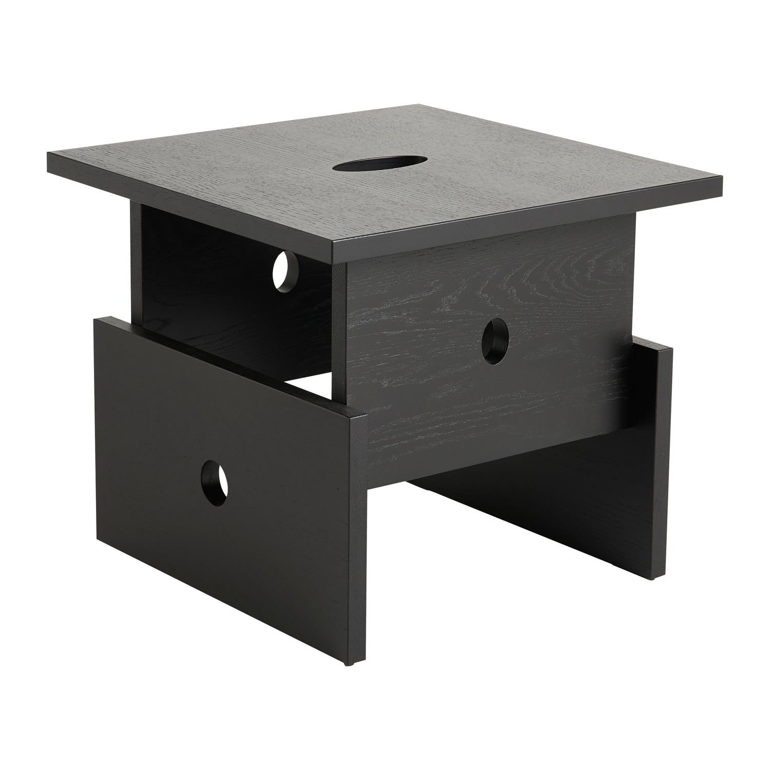 HAY Wood Box Bijzettafel - Zwart